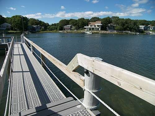 Detail of beautifully finished Dock