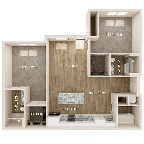 Floor plan Solace