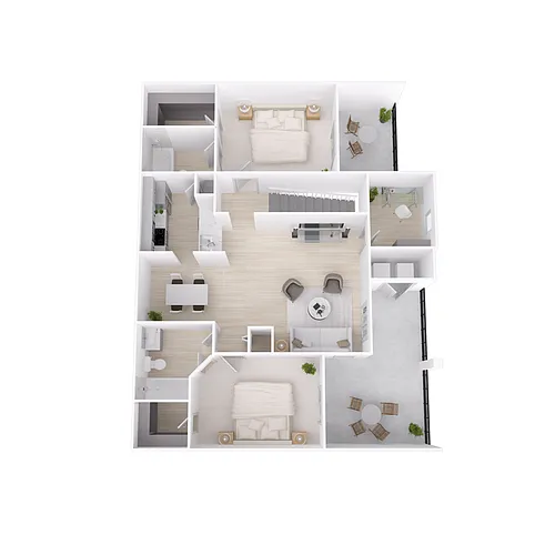 Floor plan B2 Traditional