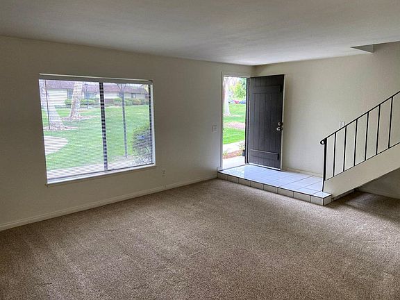 The entryway, from the living room.