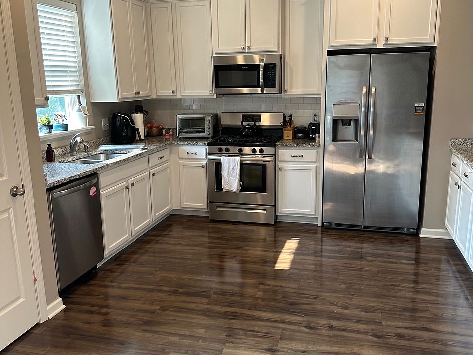 Kitchen with stainless appliances