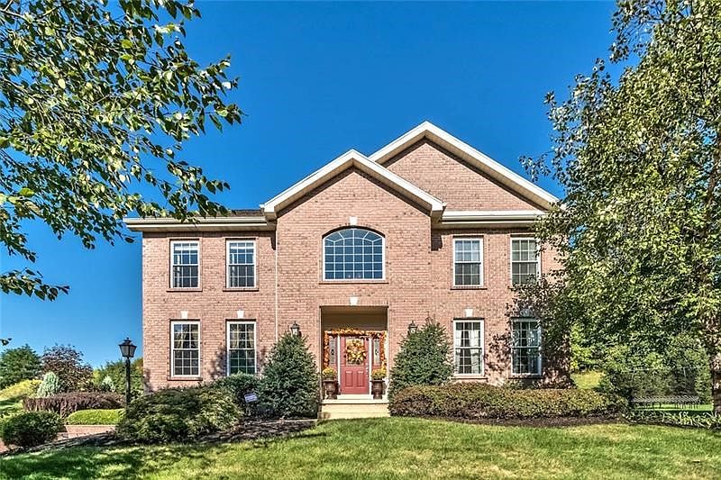 Stunning brick colonial in Pine Timbers & award winning Pine-Richland school district. Fabulous entertaining space both inside a