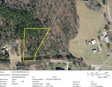 0 Puzzle Creek Rd, Bostic, NC, 28018