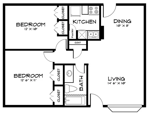 Floor plan B1