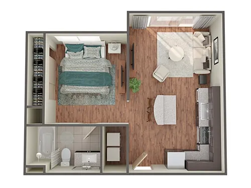 Floor plan Portland
