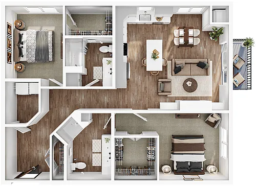 Floor plan Alice