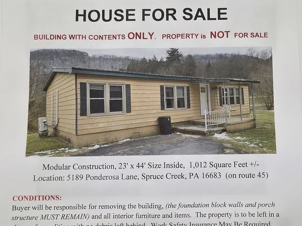 5198 Ponderosa Ln, Spruce Creek, PA 16683