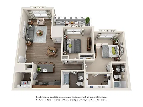Floor plan The Conqueror