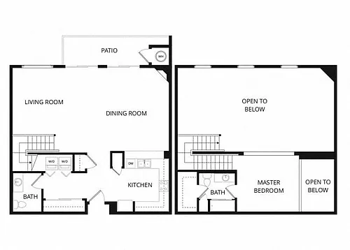 Floor plan S2 Studio Loft