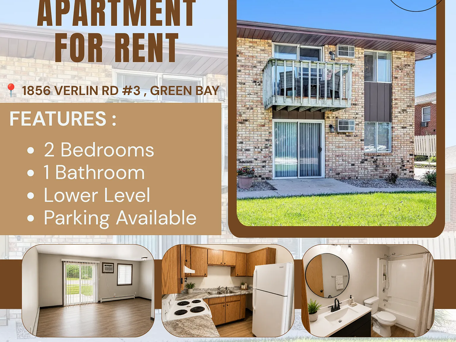2 bed, $1,100 — Photo 1