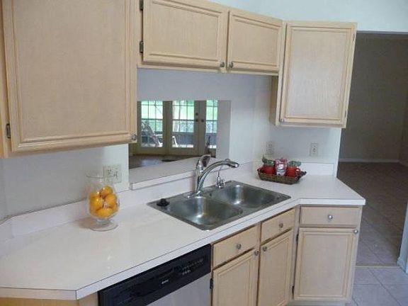 Kitchen- Now has granite - same as hall bath photo