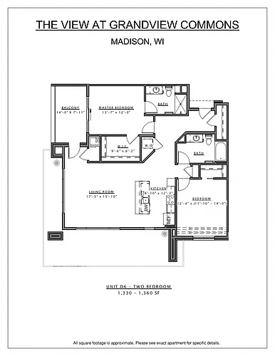Floor plan D6