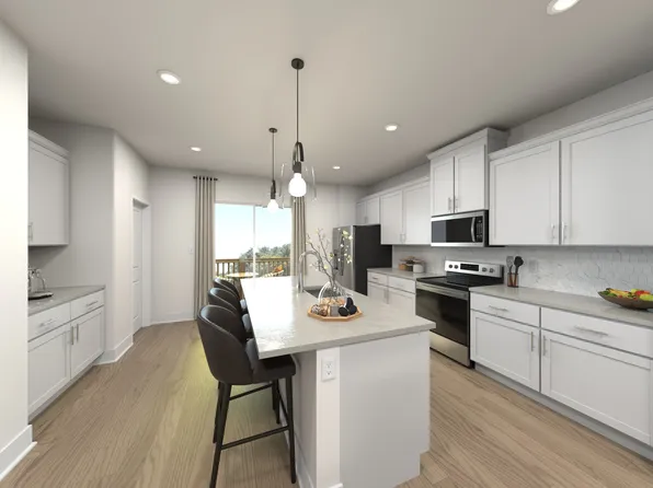 Pembrooke Plan, Greystone - Highland Townhomes