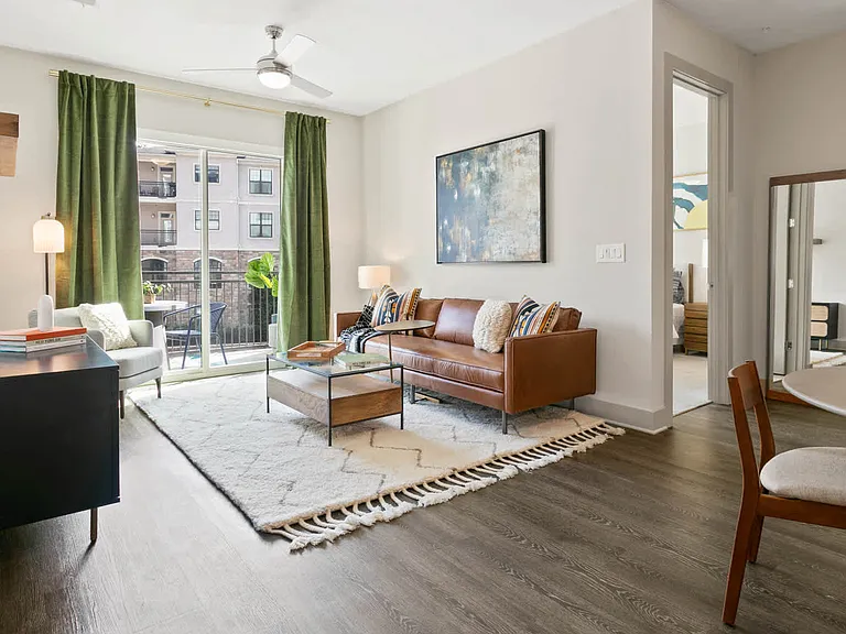 Living Room with Hard Surface Flooring