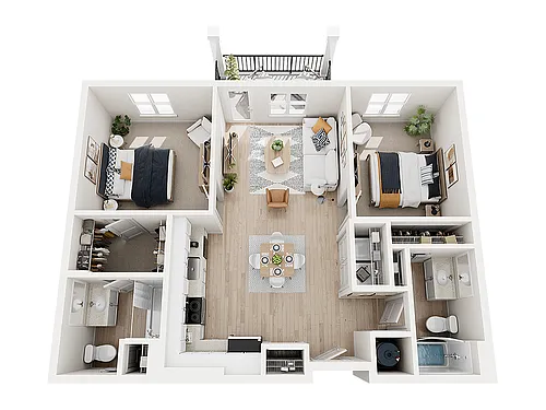 Floor plan Cypress - HC