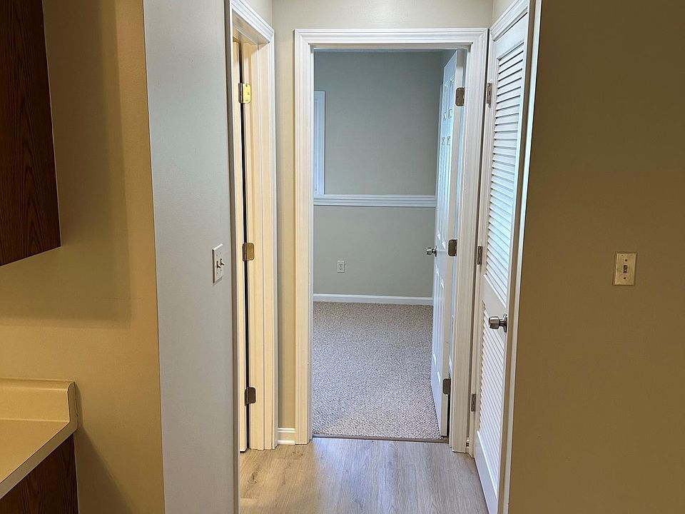 Hall looking into bedroom 1