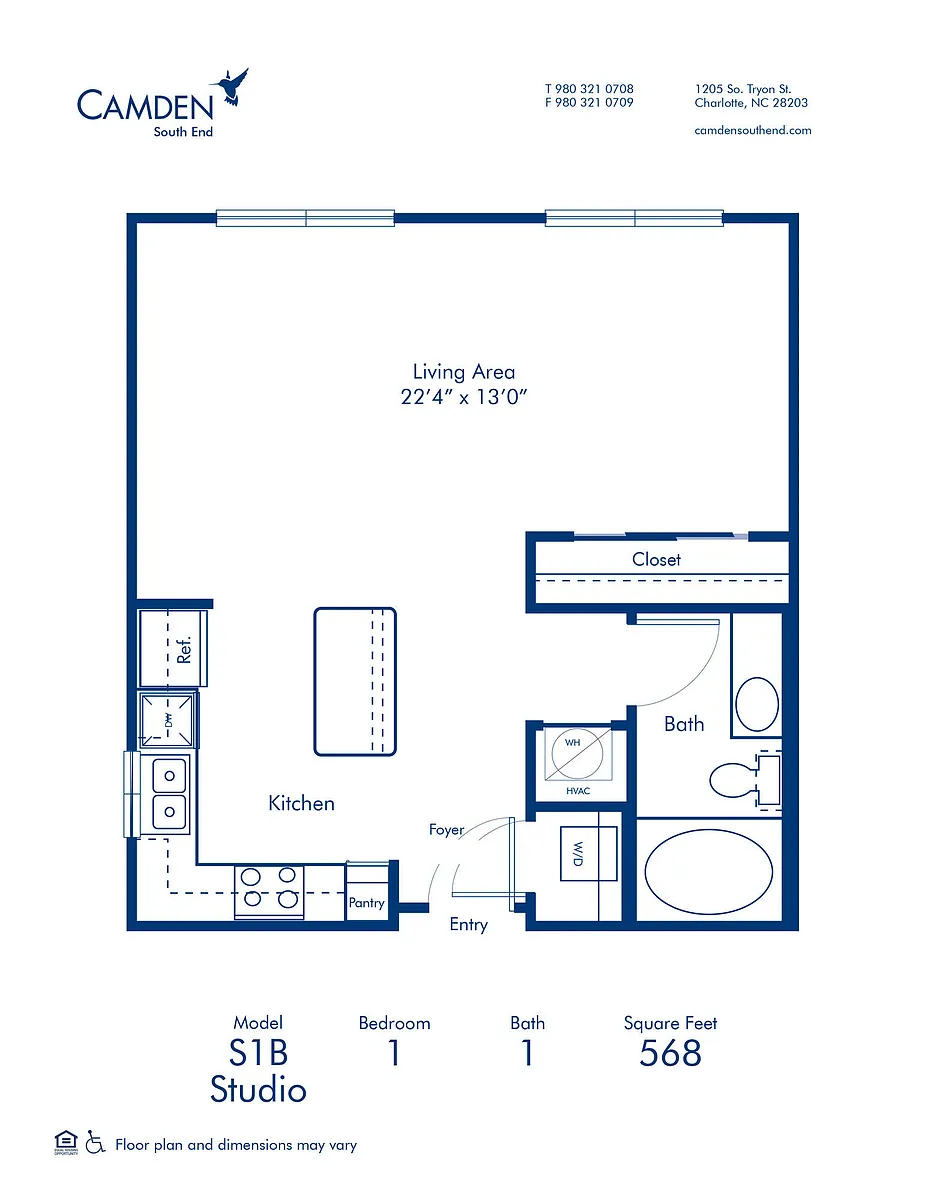 Floor plan S1B