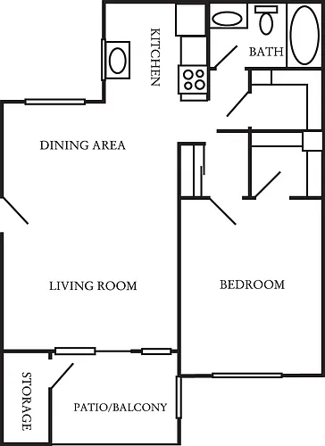 Floor plan The Oakdale