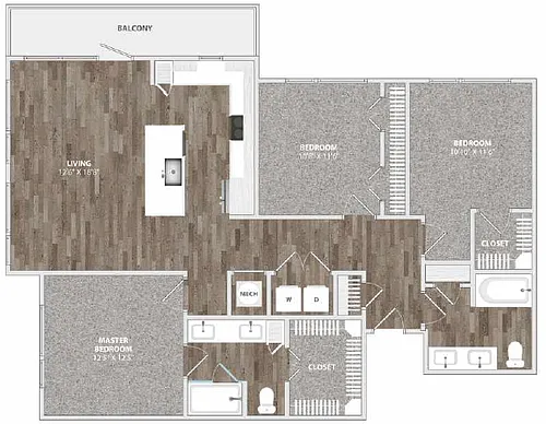 Floor plan C1