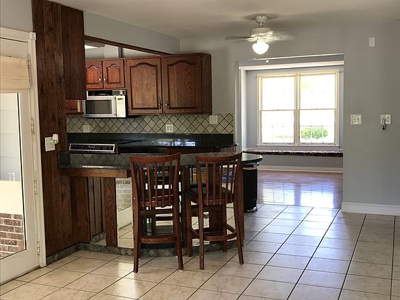 Tiled thru most of the home