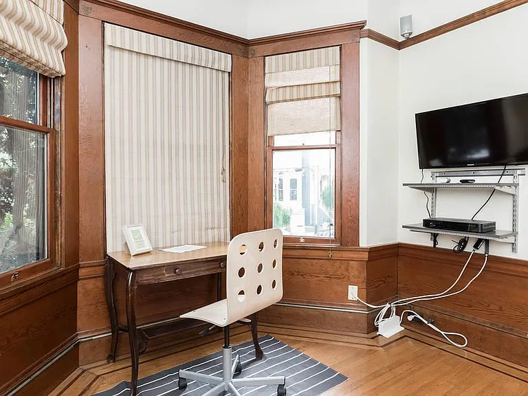 Classic Antique Wood Trim refinished with expert craftmanshi