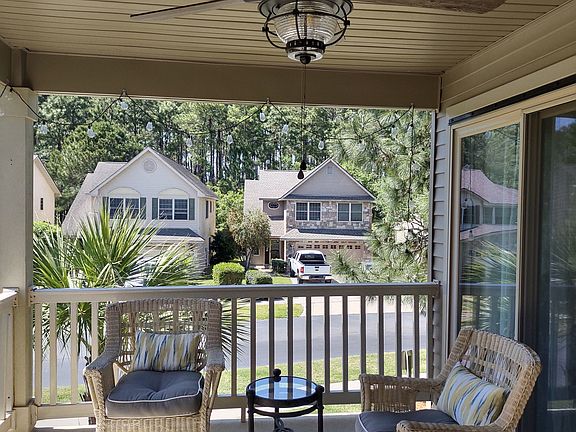 Porch off of gathering space