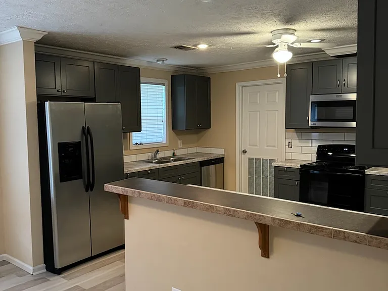New kitchen from Dining Room