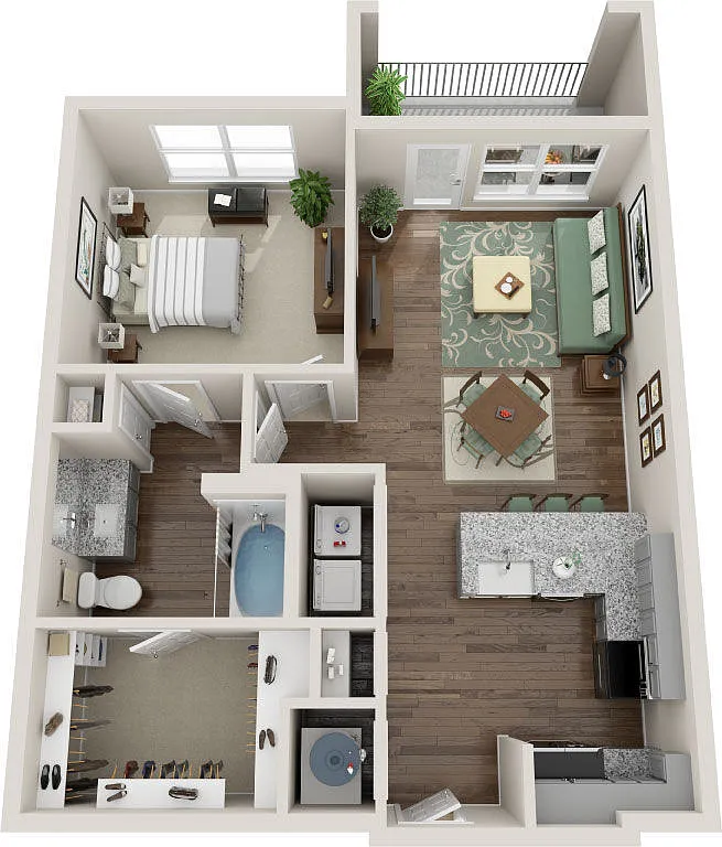 Floor plan A1