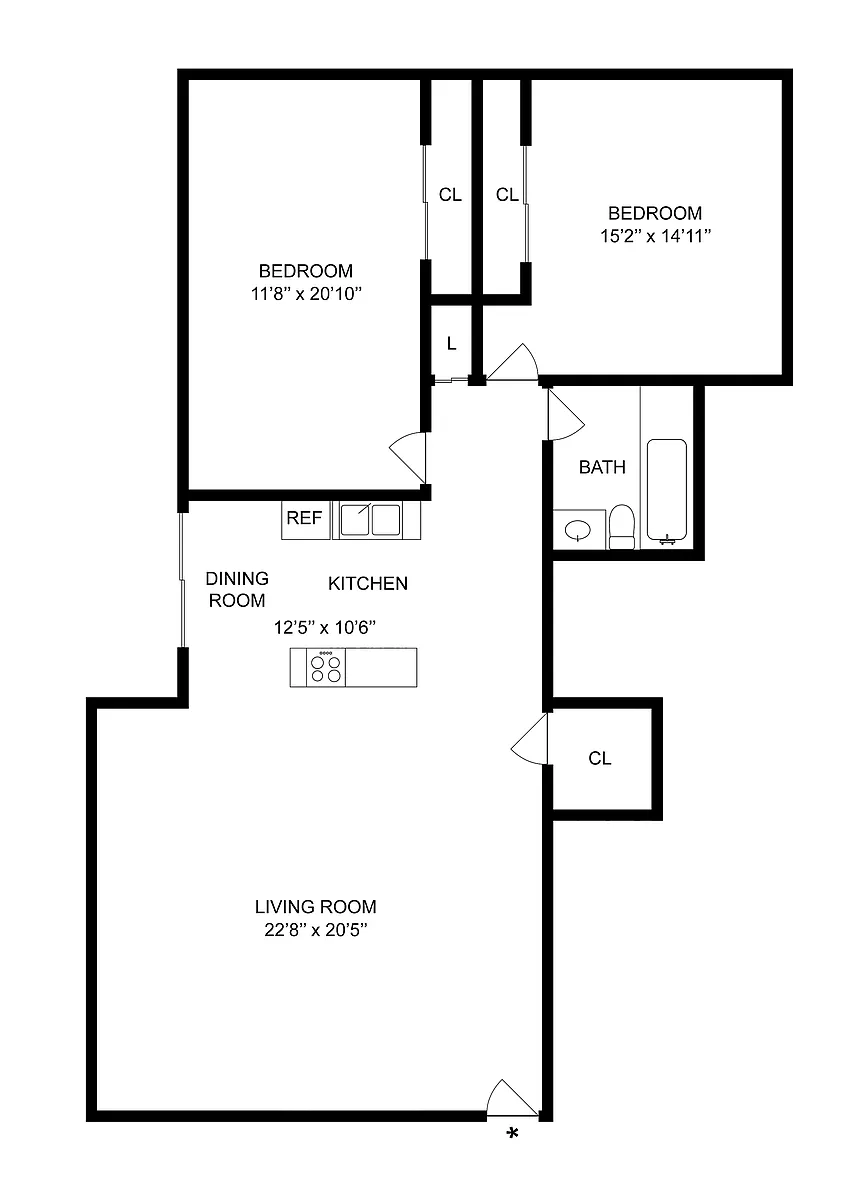 Floor plan B3