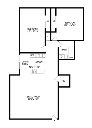 Floor plan B3