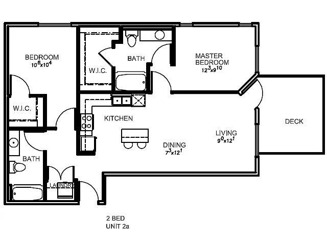 Floor plan B1B