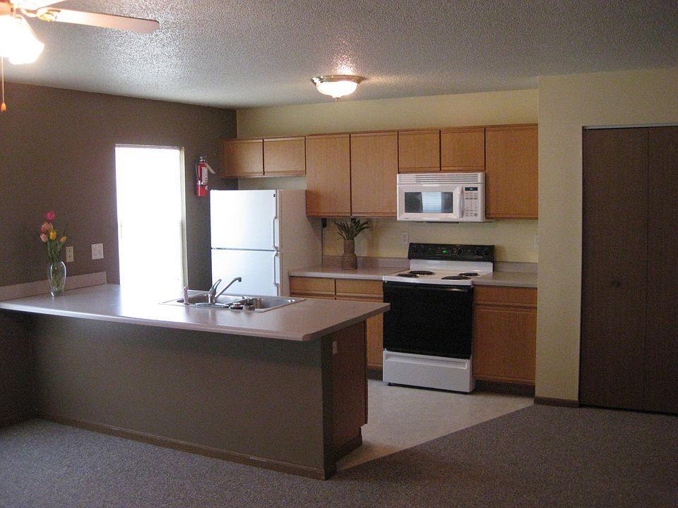 Kitchen view from living room