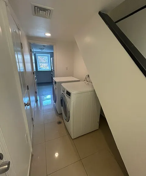 Basement Laundry Area