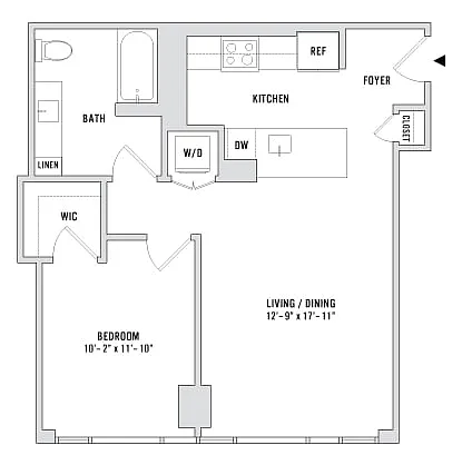 Floor plan A12