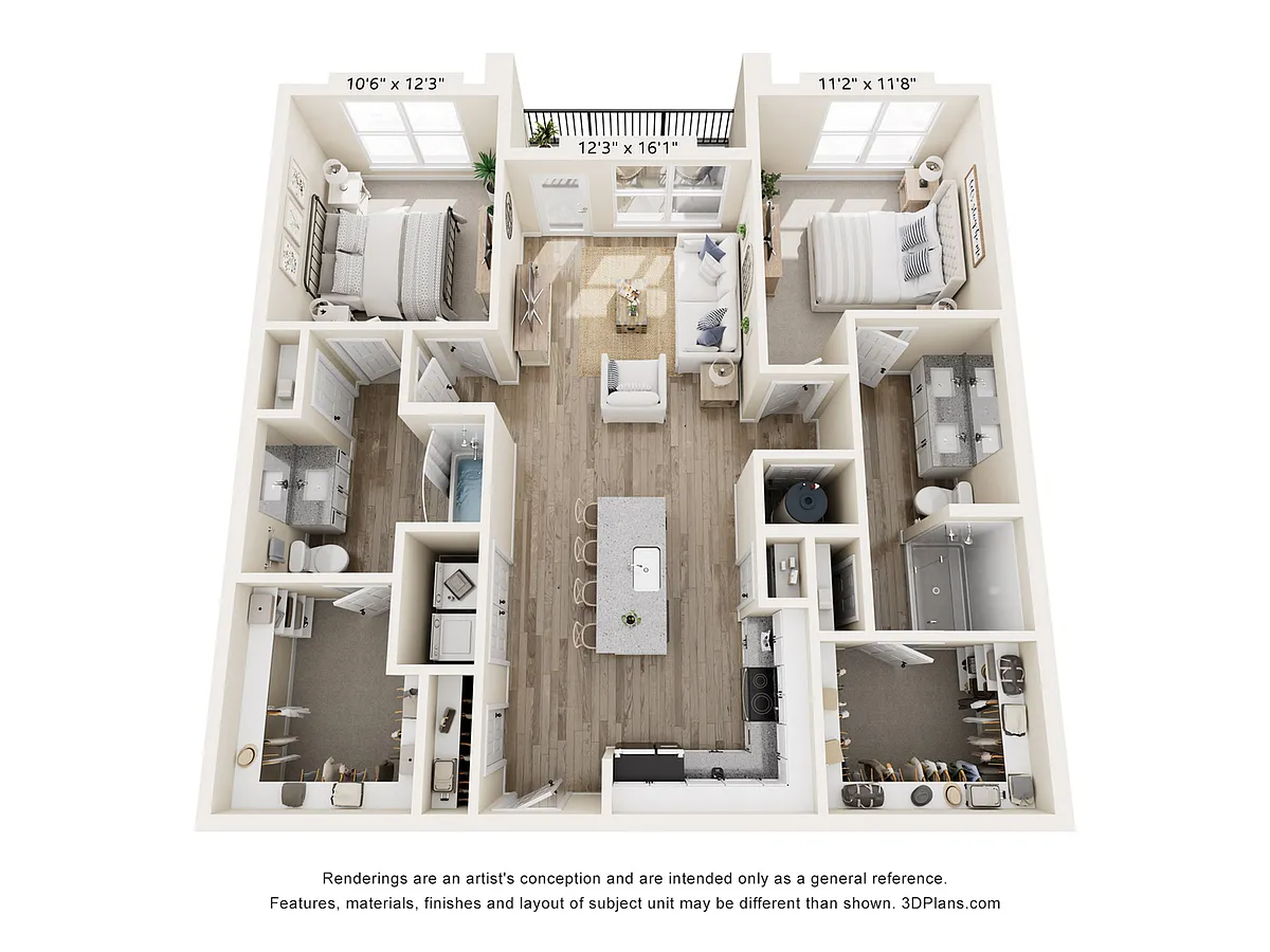 Floor plan B1