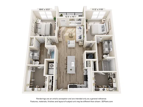 Floor plan B1
