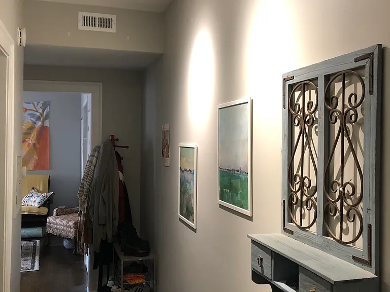 Front entryway facing north