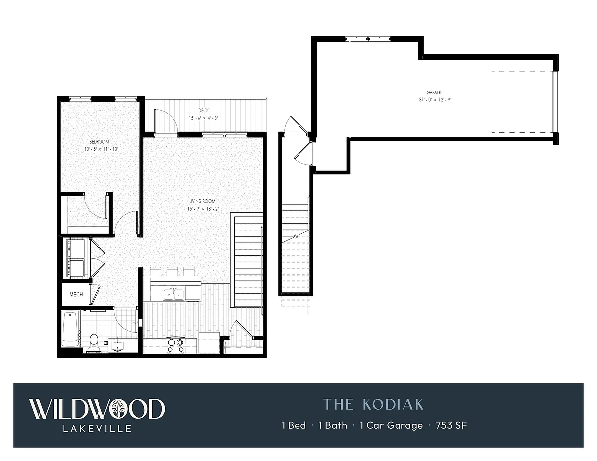 Floor plan The Kodiak