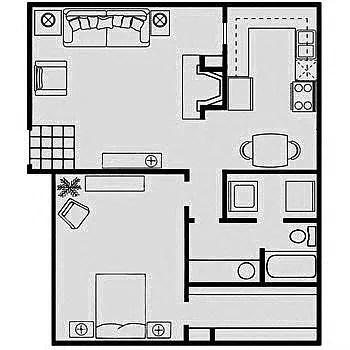 Floor plan A4 A3