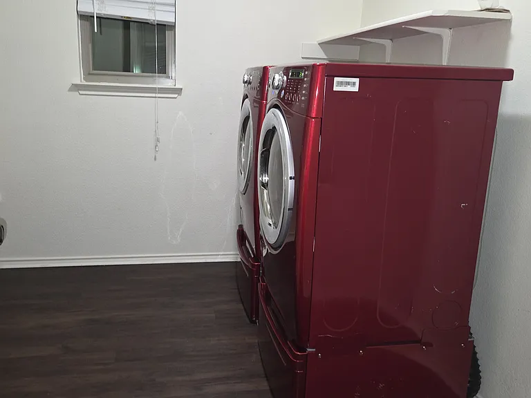Laundry and Dryer, Second Floor