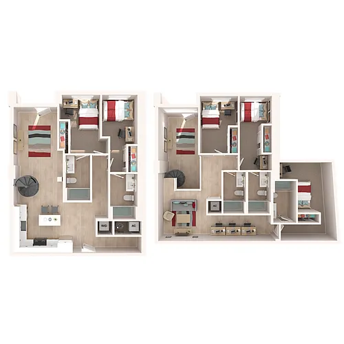 Floor plan The Reserve Townhome