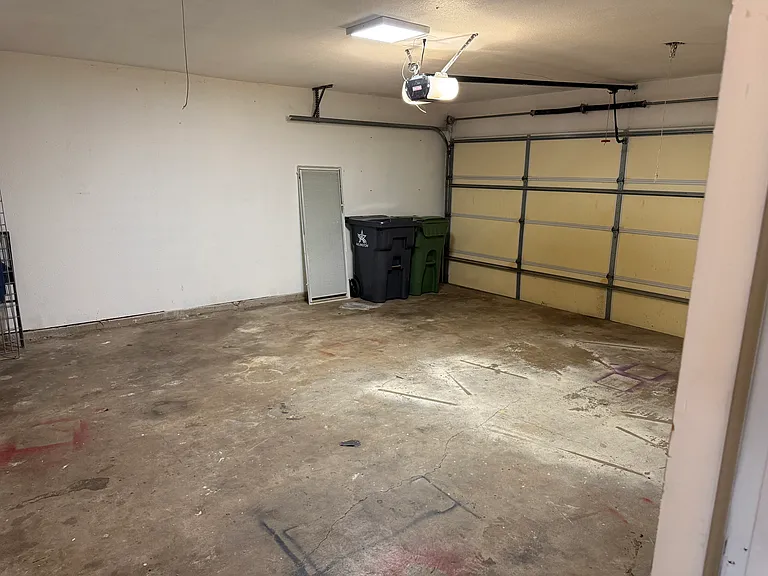 2 car attached garage