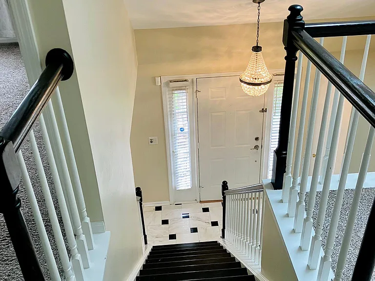 Stairs hardwood floors