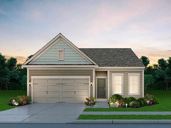 Blue Rock Exterior Rendering - Elevation 1 at Carter s Mill in Haymarket, VA.