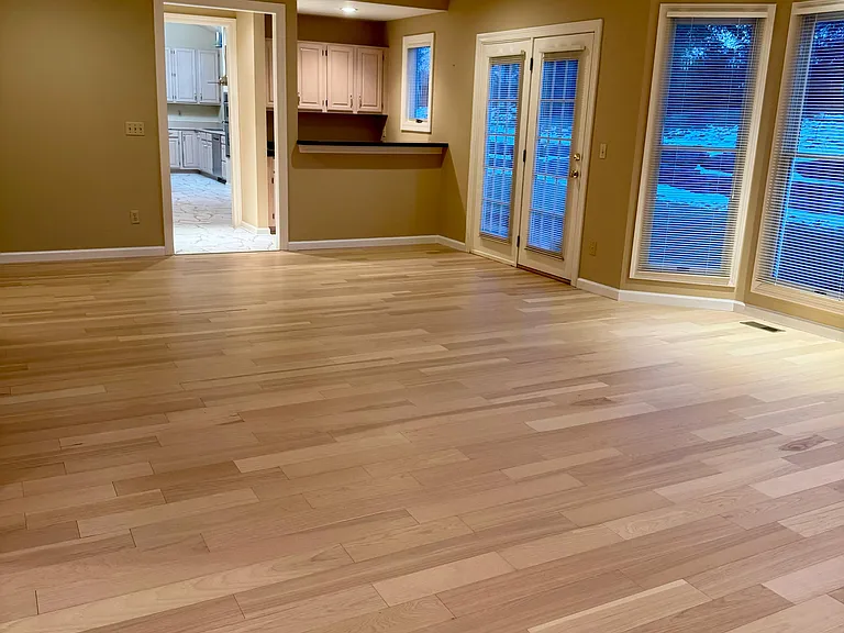 Living room with open bar