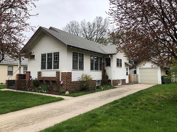 Driveway and garage