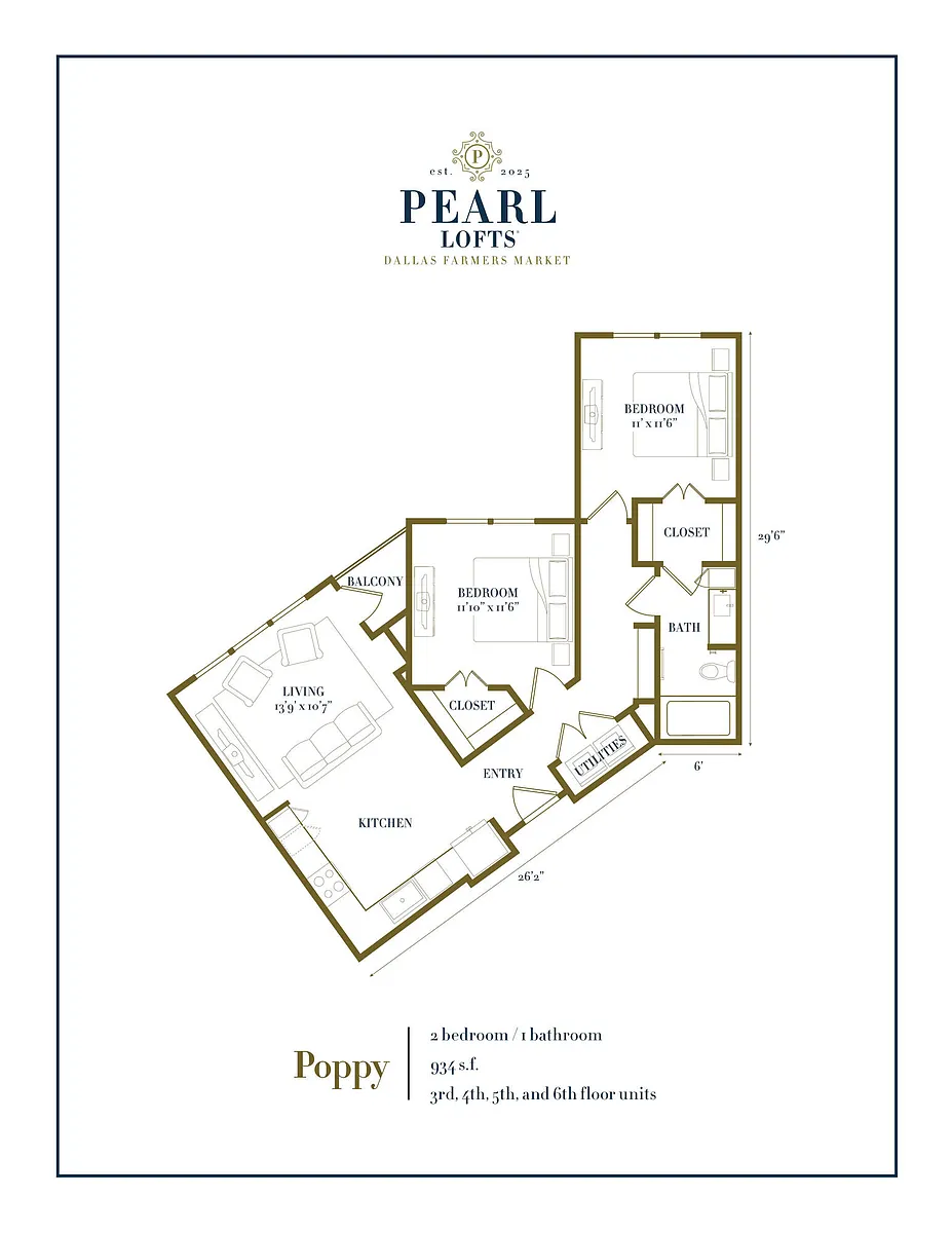 Floor plan Poppy