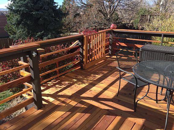 Refurbished Back Deck