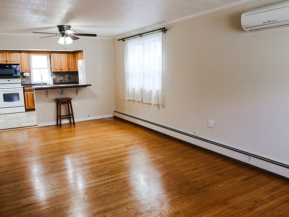 Living room and kitchen