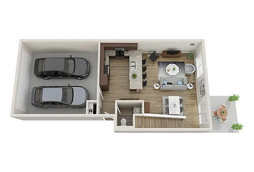 Floor plan Hickory - C3